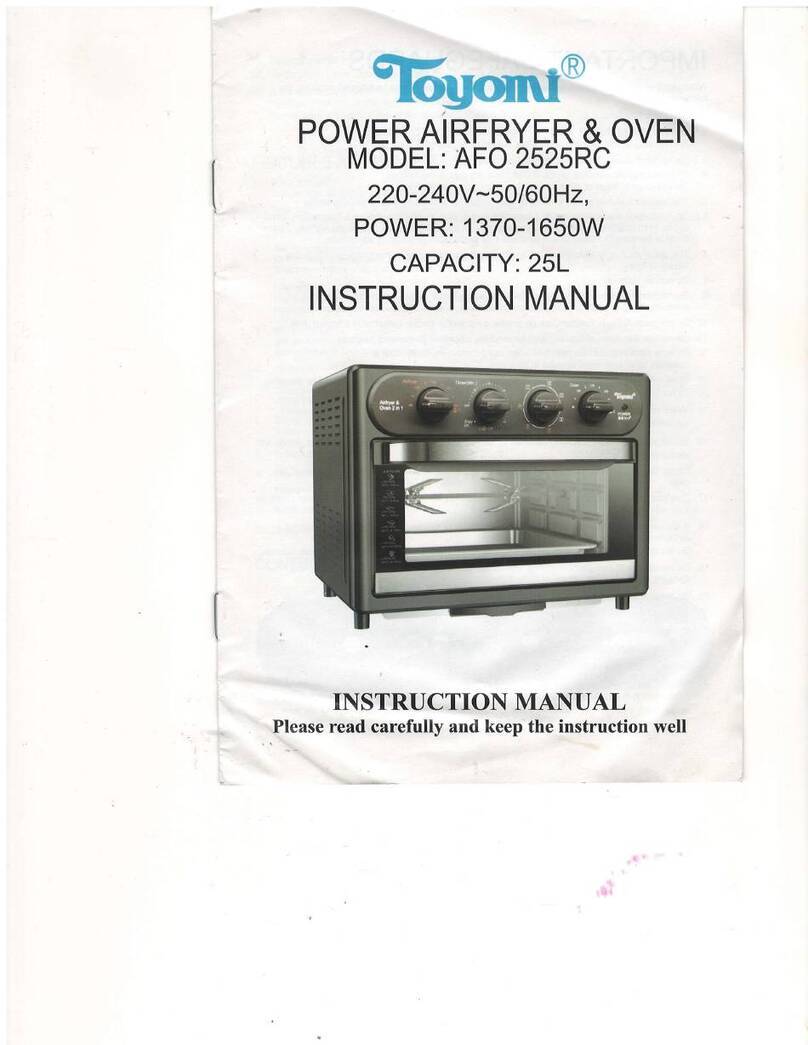 Toyomi AFO 2525RC instruction manual