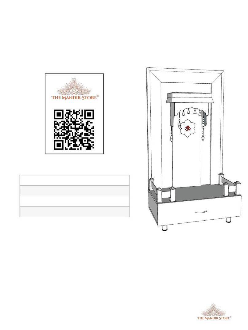 The Mandir Store MWD-08-117-301-442416 User manual