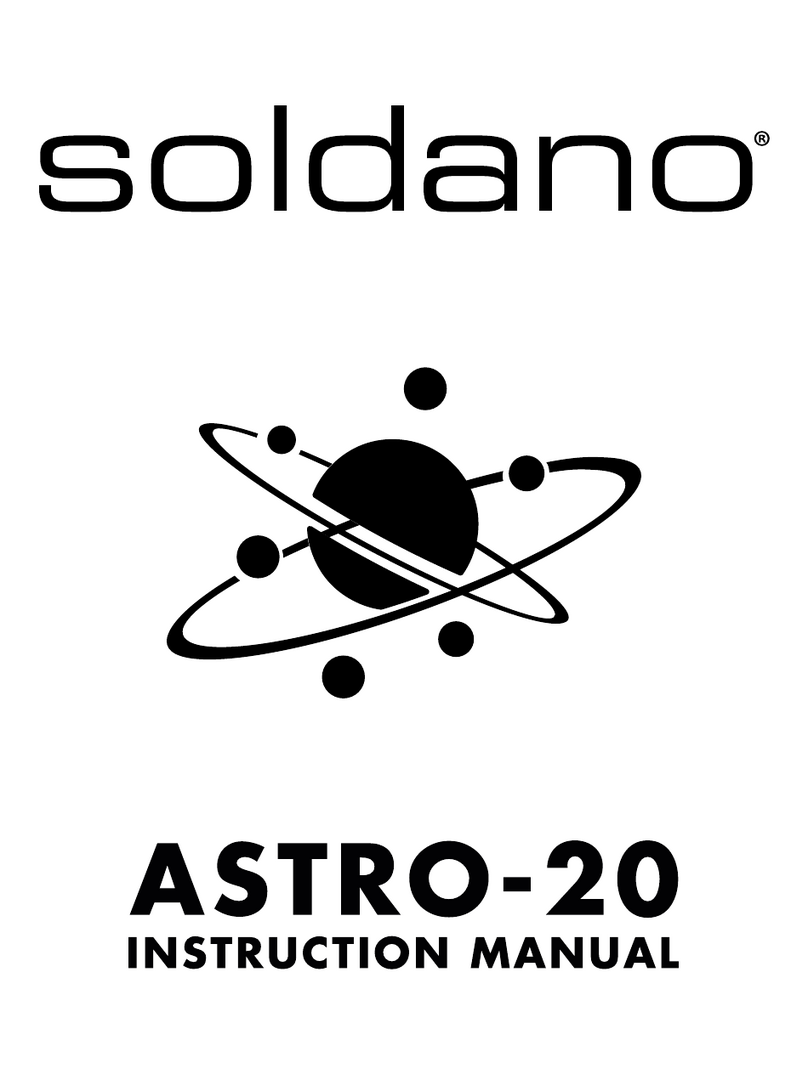 Soldano ASTRO-20 instruction manual