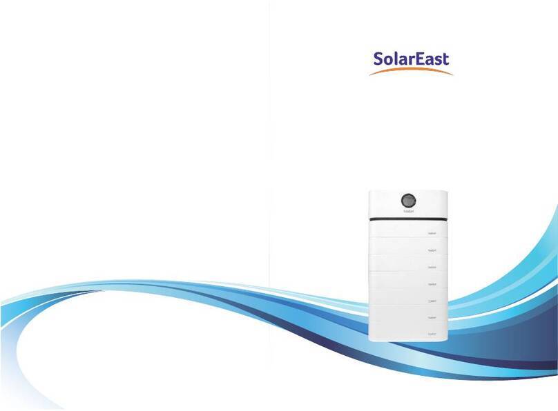 SolarEast PowerCool-LFP-HV Series User manual