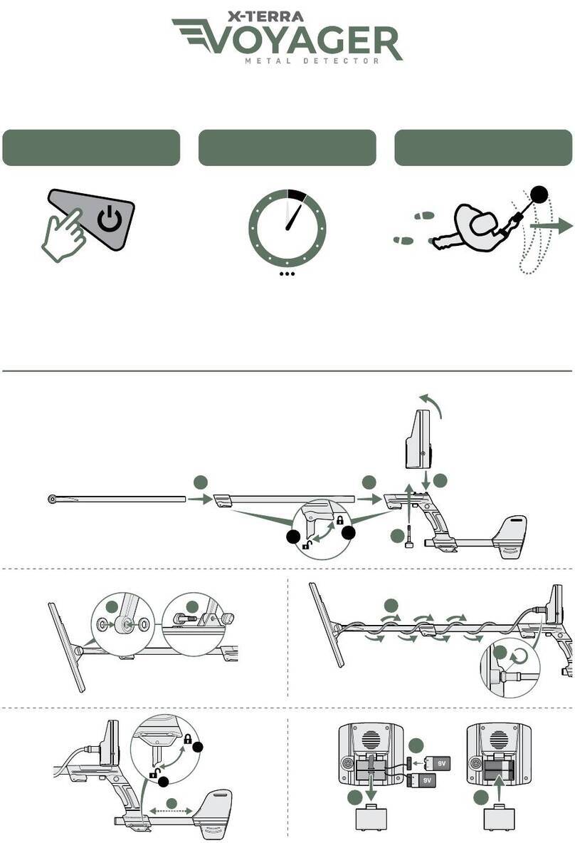 Minelab X-TERRA VOYAGER User manual