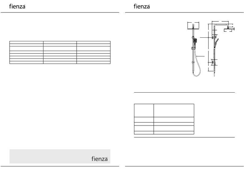 Fienza Tono 455116 installation guide