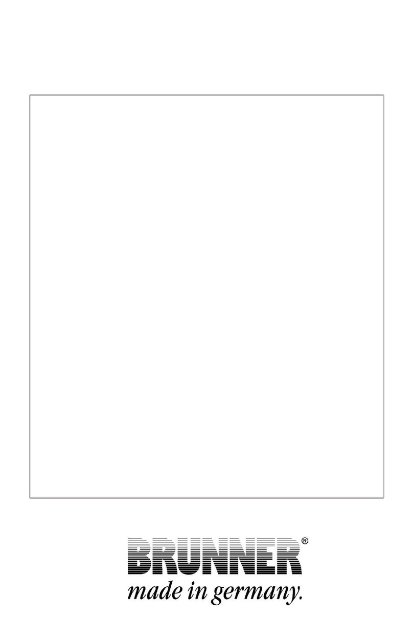 Brunner EWP oil Instructions for use