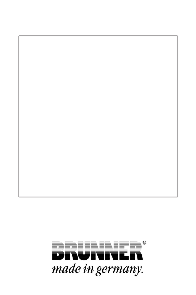 Brunner EOS 8 User manual