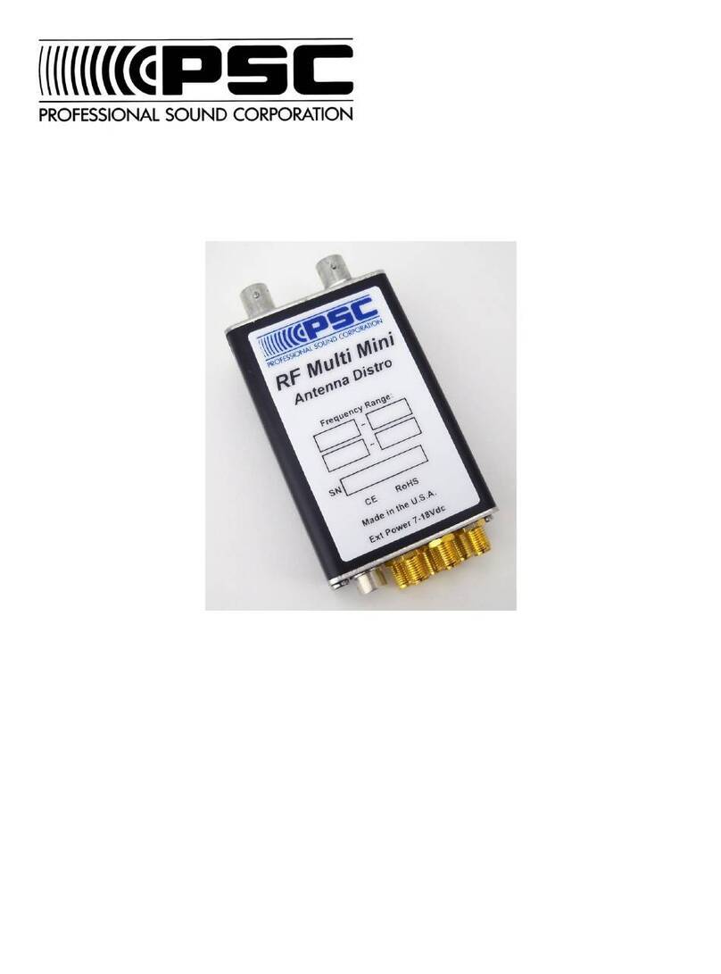 PSC RF Multi Mini quick start guide