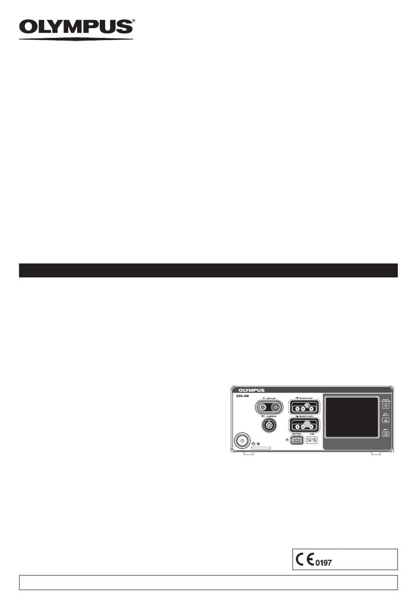 Olympus ESG-400 User manual