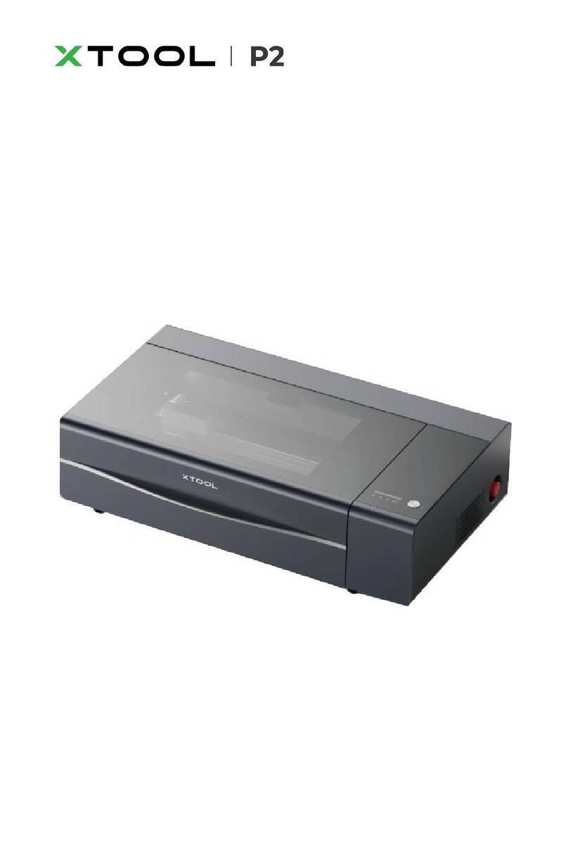Xtool P2 Riser Base User manual
