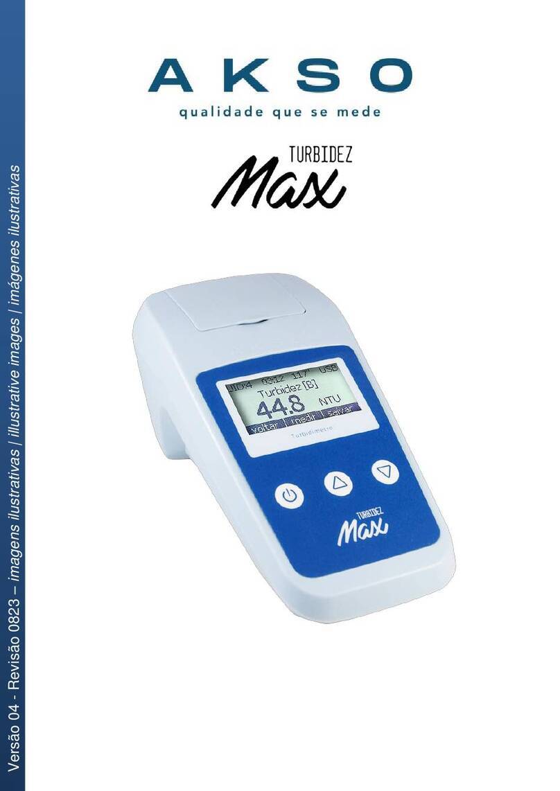 AKSO TURBIDEZ Max instruction manual