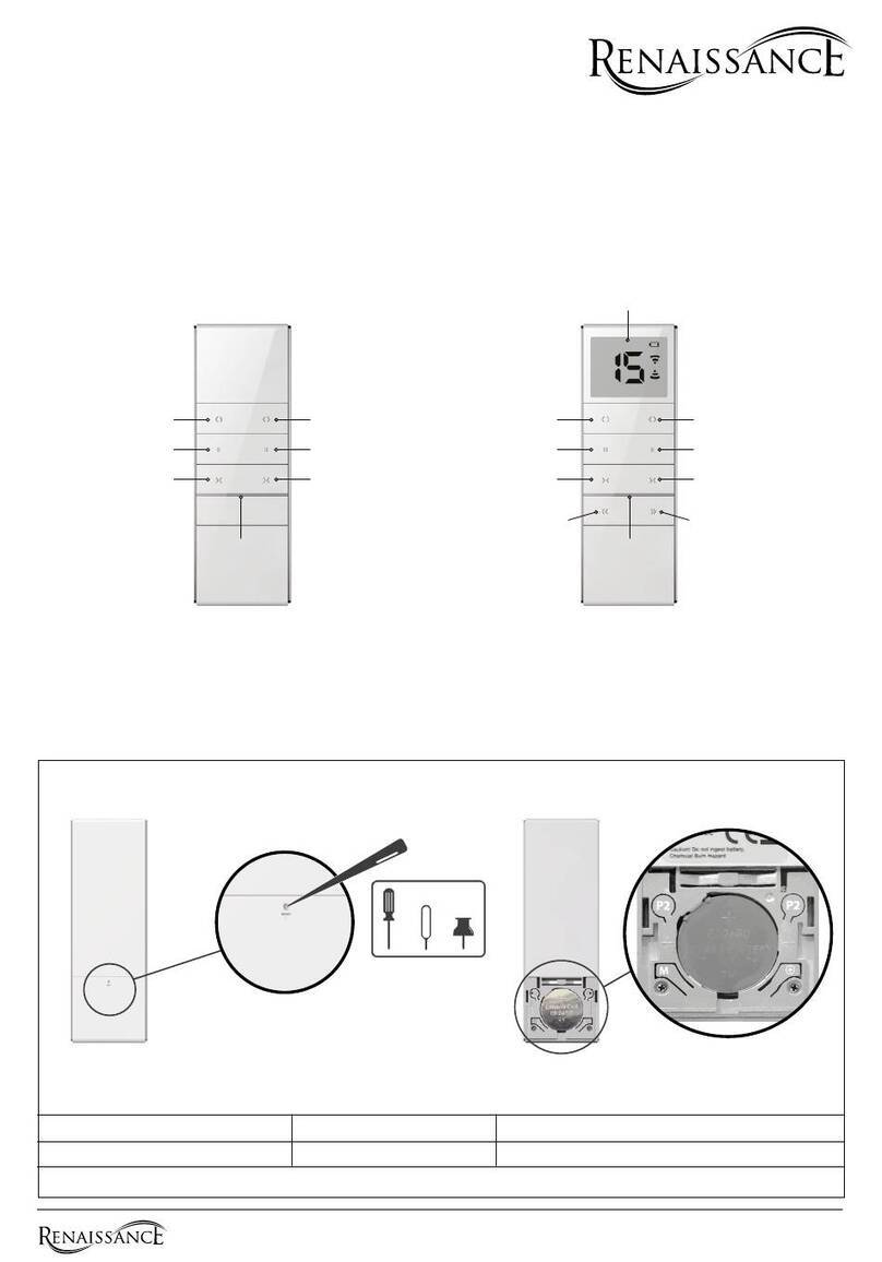 Renaissance Glide-Aside 16GAAT1W user manual