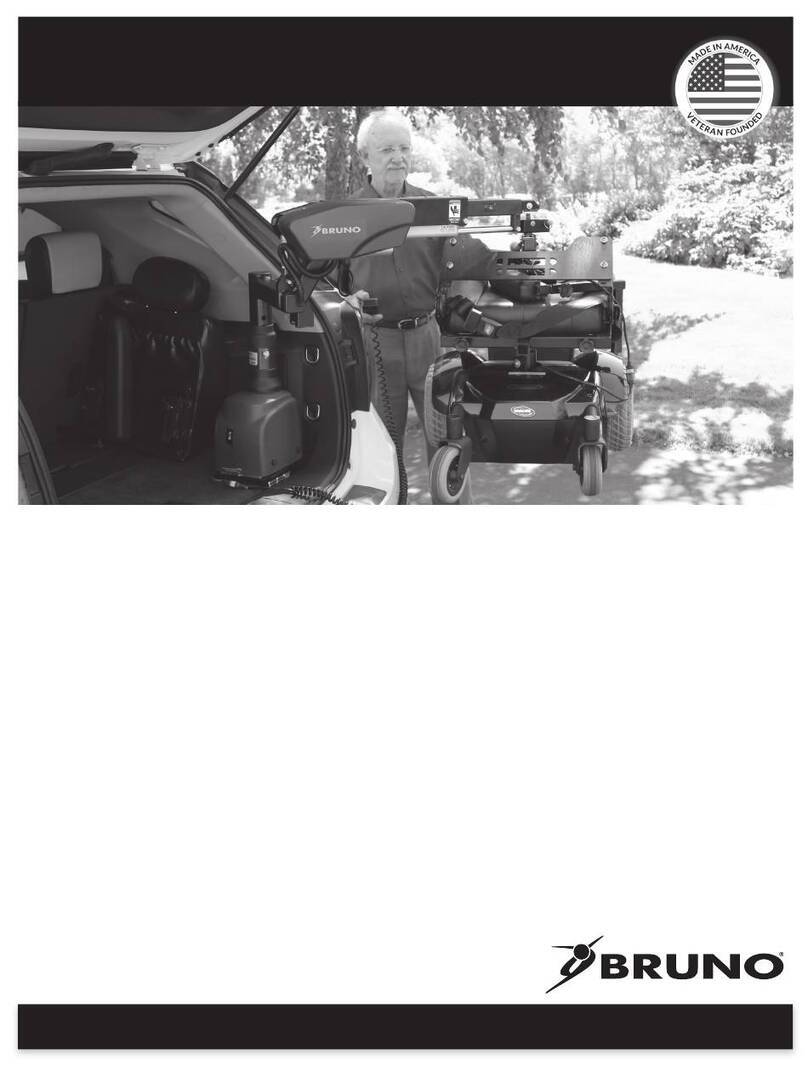 Bruno CURB-SIDER VSL-6000G Operator's manual