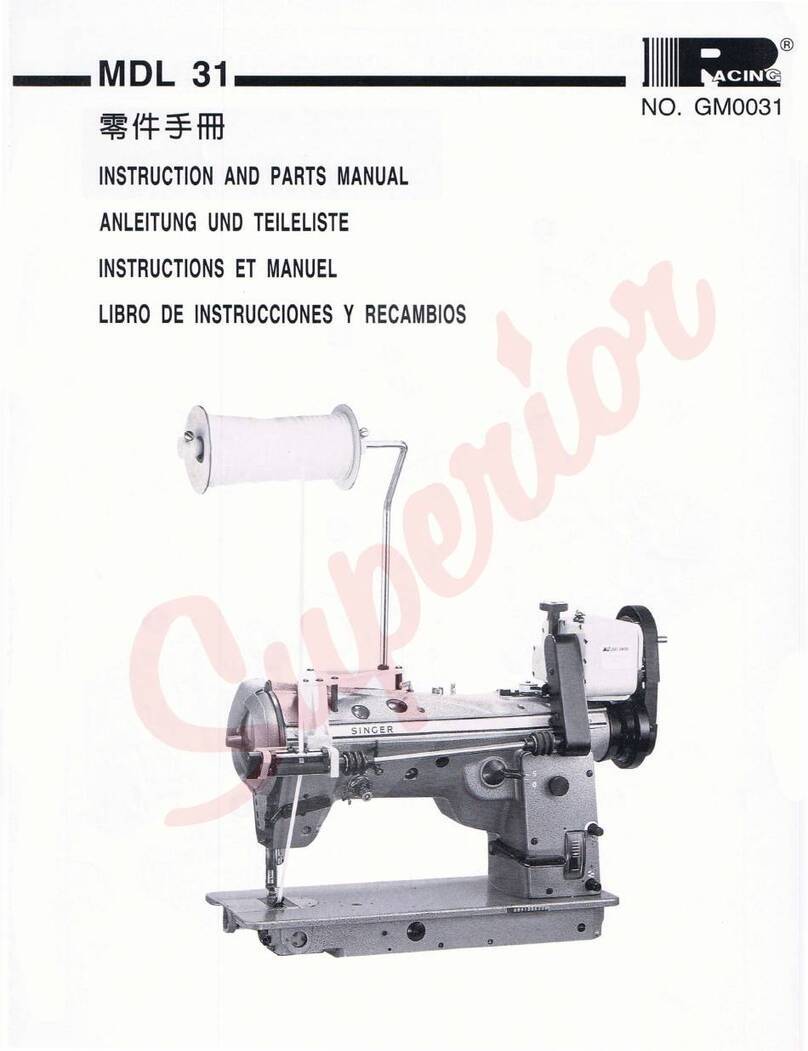 Racing MDL 31 Technical reference manual