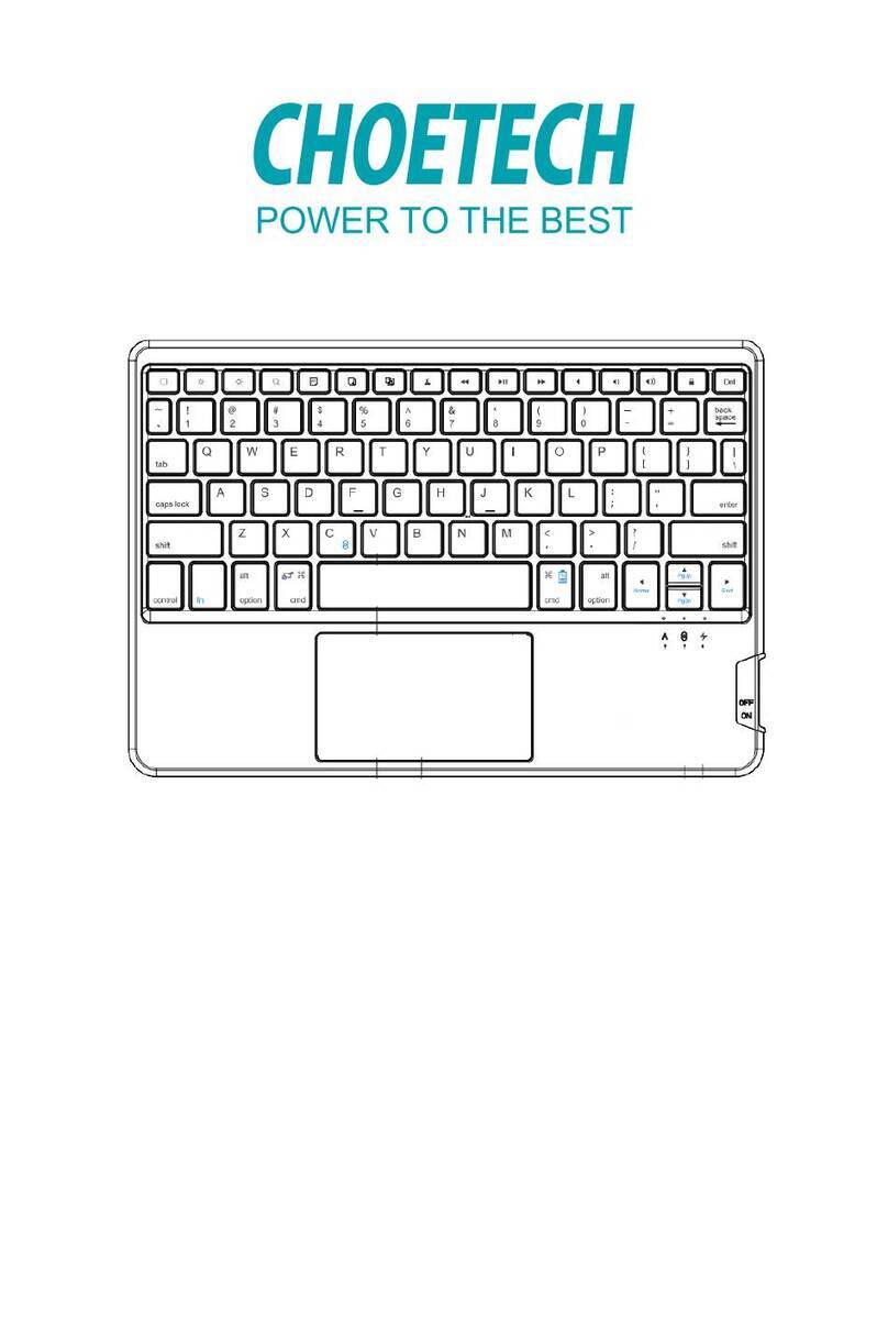 Choetech BH-013 user manual