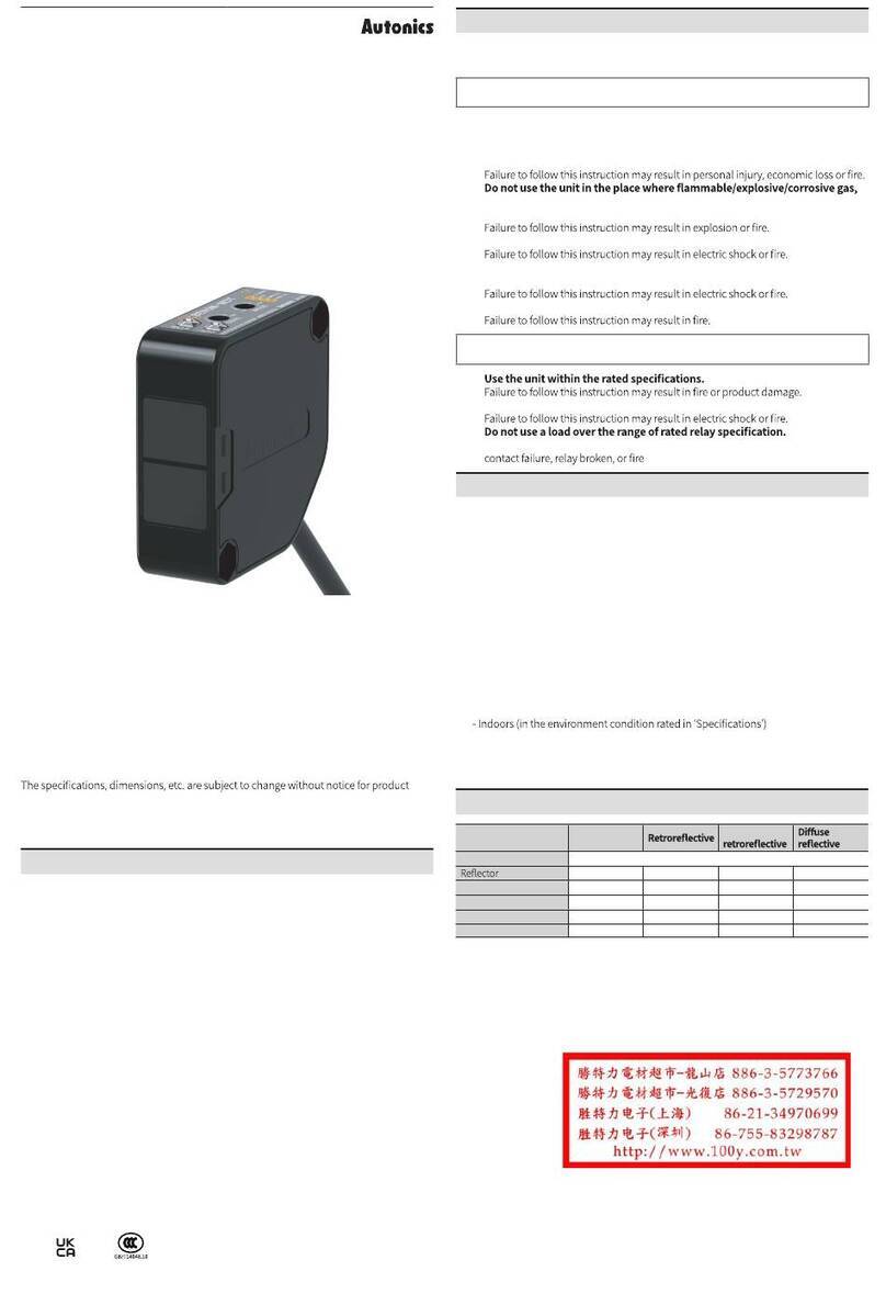 Autonics BEN Series User manual
