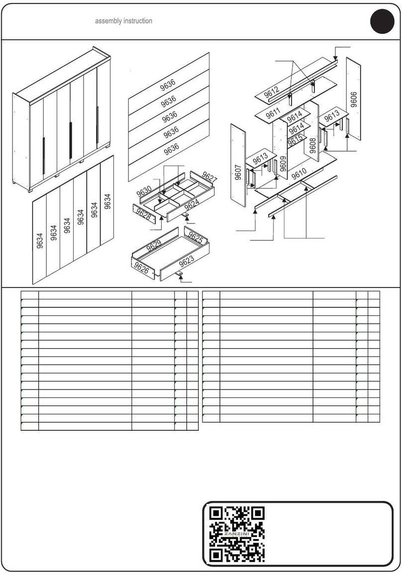 Zanzini 10300606 Assembly instruction Zanzini 10300606 Assembly instruction