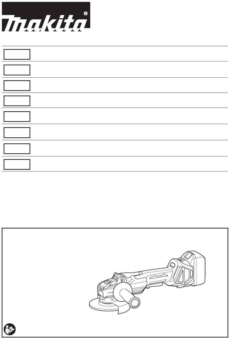 Makita DGA419 instruction manual Makita DGA419 instruction manual