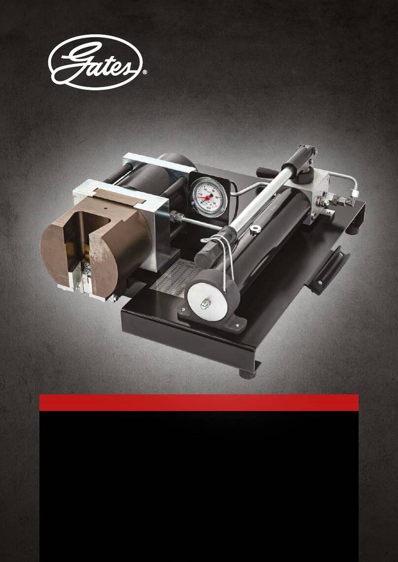Gates UNIPRESS 642 H user manual