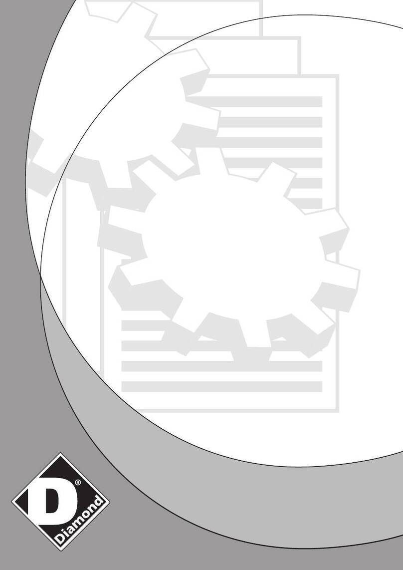 Diamond PIZZAFORM DP45-EK Parts list manual