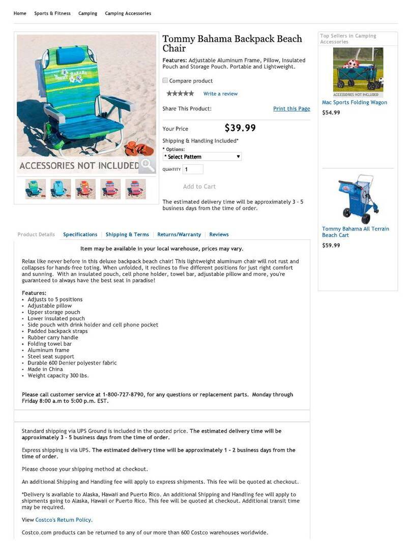 Costco SC532TB Quick reference guide