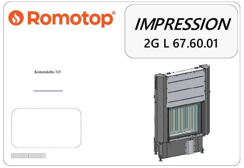 Romotop IMPRESSION 2G L 67.60.01 Installation and operation manual