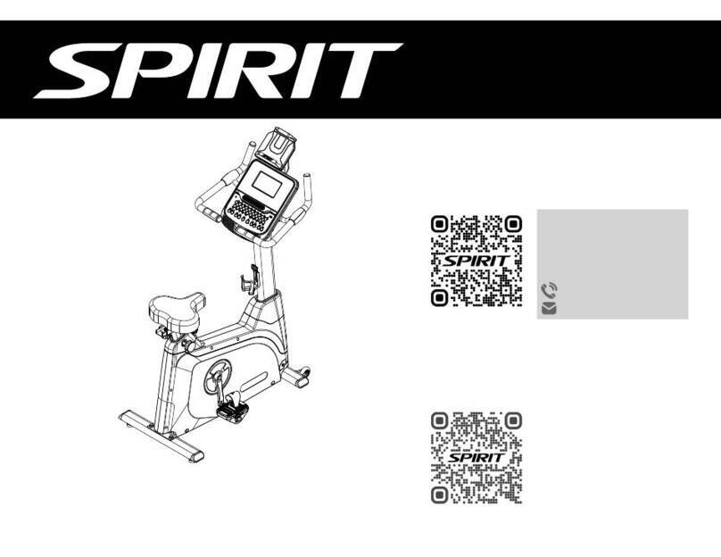 Spirit XBU55 User manual