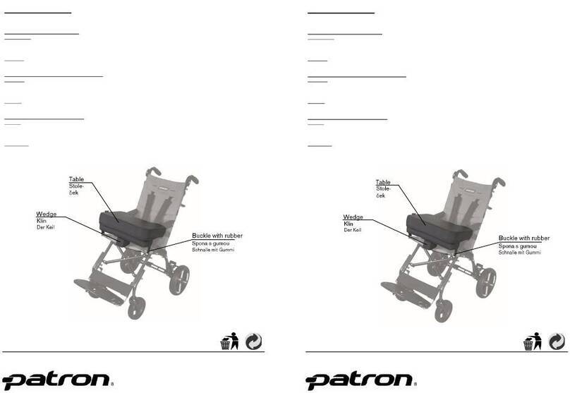 Patron CLASSIC RPRB018UN INFORMATION FOR USE
