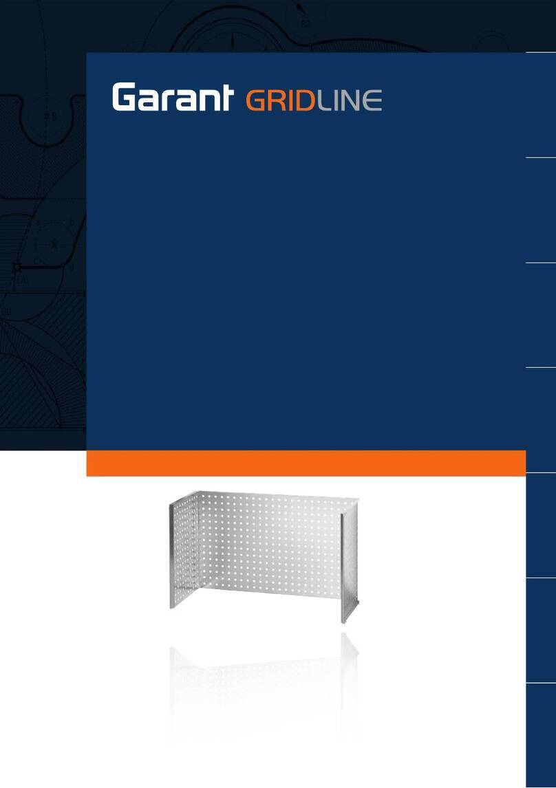 GARANT GRIDLINE 940710 Assembly instructions