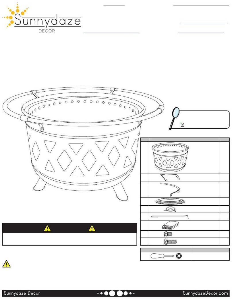 Sunnydaze Decor NB-977 quick start guide