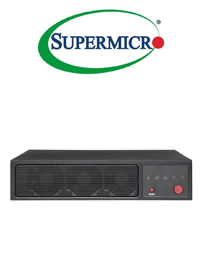 Supermicro SuperServer SYS-E200-12D-10C User manual