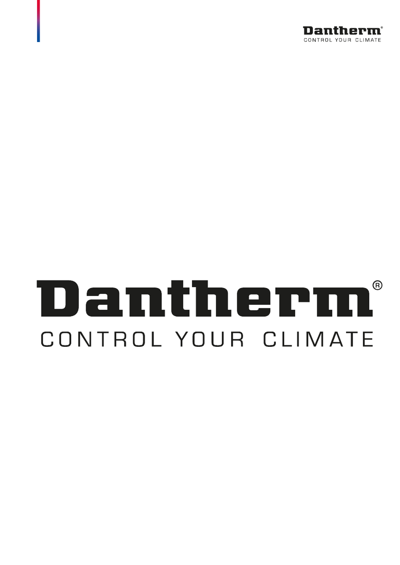 Dantherm DanX 1 user manual