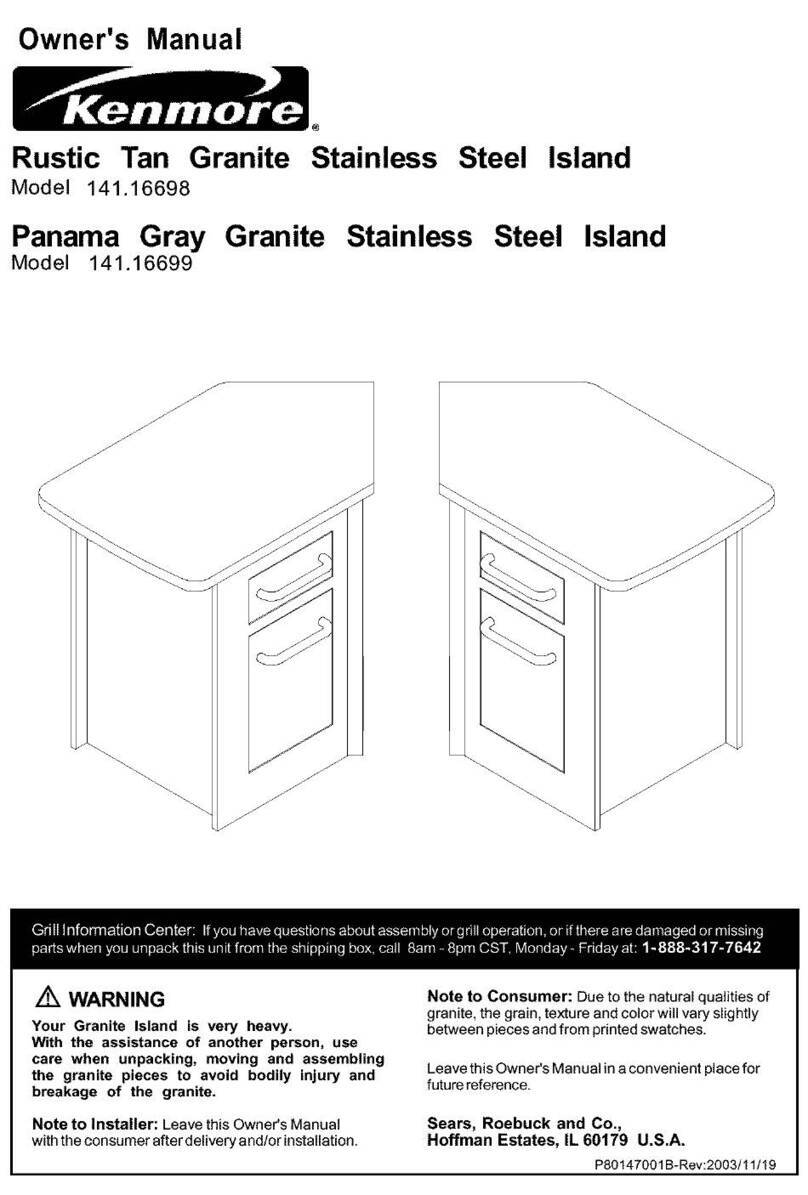 Kenmore Rustic 141.16698 owner's manual