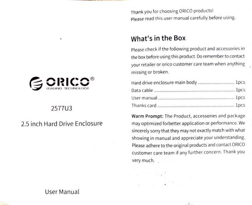 ORi 2577U3 User manual