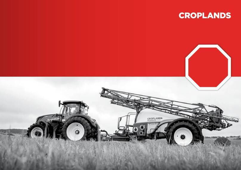 Croplands PEGASUS 8000 Operator's manual Croplands PEGASUS 8000 Operator's manual