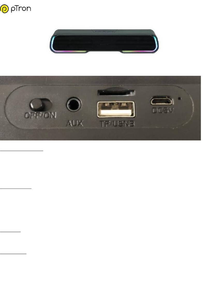 pTron Fusion One user guide