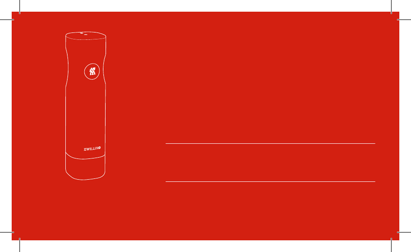 Zwilling Fresh & Save Vacuum Storage System operating instructions