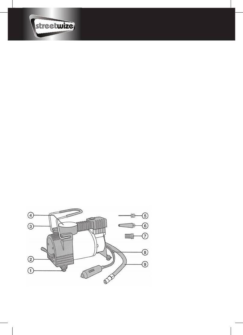 Streetwize SWAC12 User manual