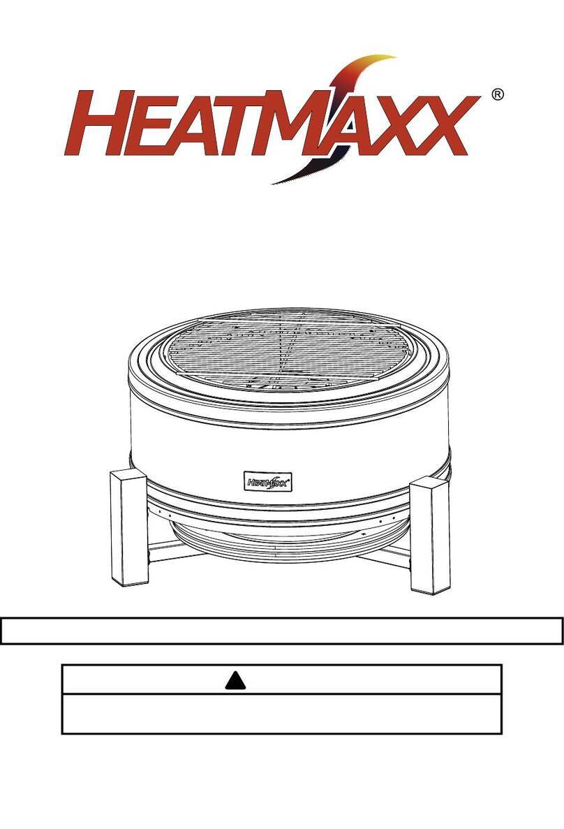 Heatmax SRFP12119R Owner's manual and assembly instructions Heatmax SRFP12119R Owner's manual and assembly instructions