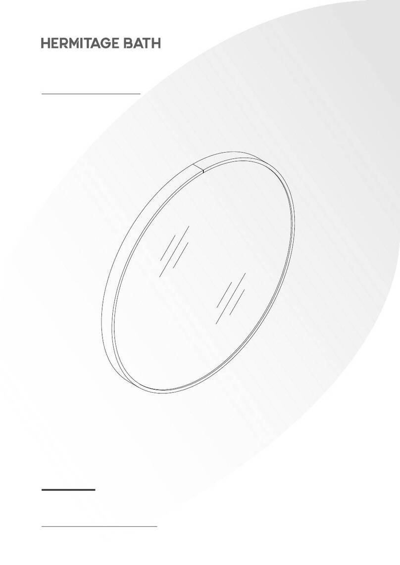 HERMITAGE BATH RM Series installation manual HERMITAGE BATH RM Series installation manual
