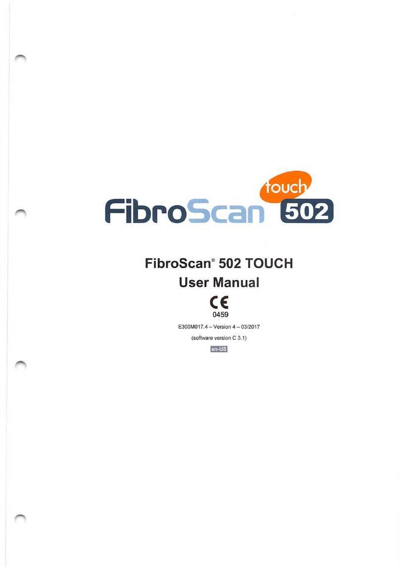 echosens FibroScan 502 touch user manual