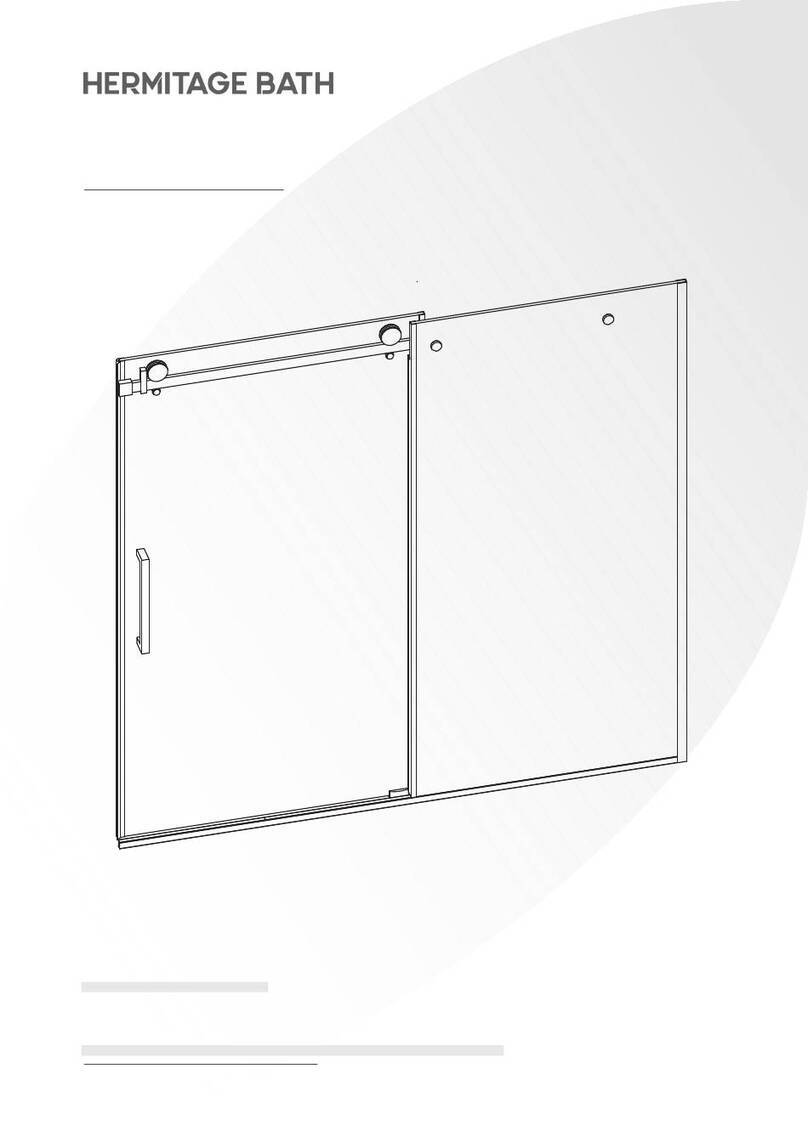 HERMITAGE BATH 7151 Series installation manual