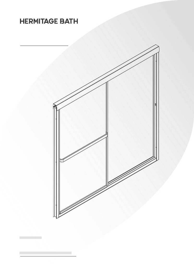 HERMITAGE BATH 82 Series installation manual HERMITAGE BATH 82 Series installation manual