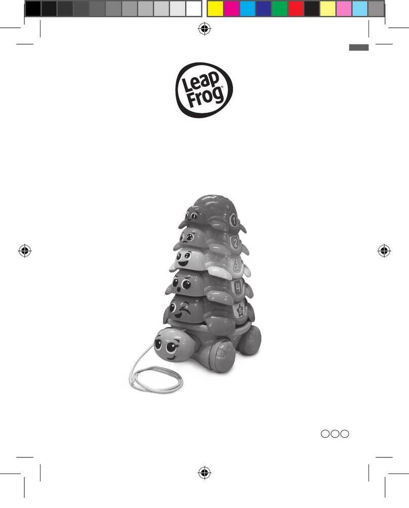 LeapFrog Nest & Count Turtle Tower User manual