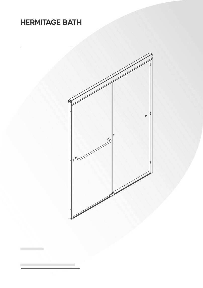 HERMITAGE BATH 97 Series installation manual HERMITAGE BATH 97 Series installation manual