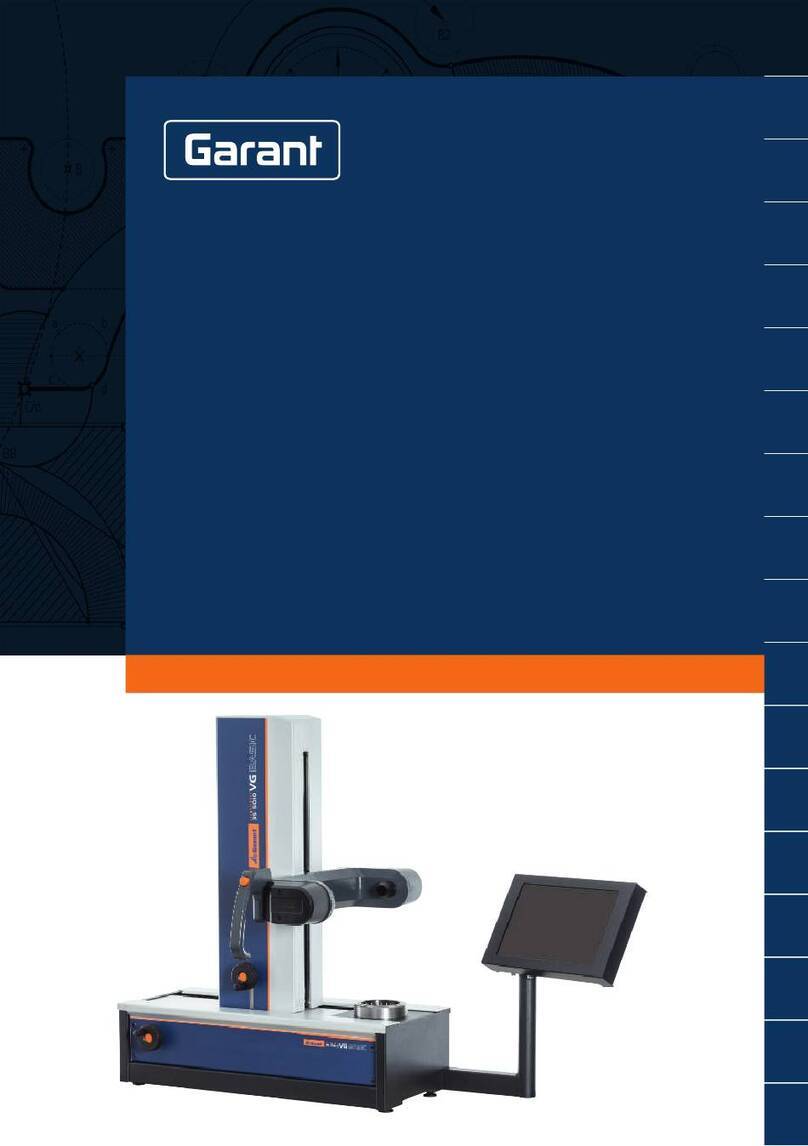 GARANT VG BASIC Instruction handbook