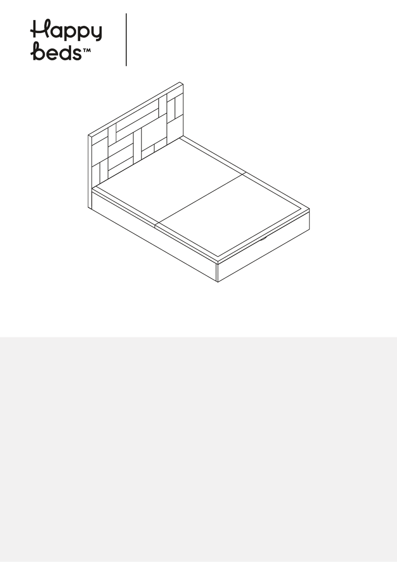 Happy Beds Hagen Ottoman Bed User manual Happy Beds Hagen Ottoman Bed User manual