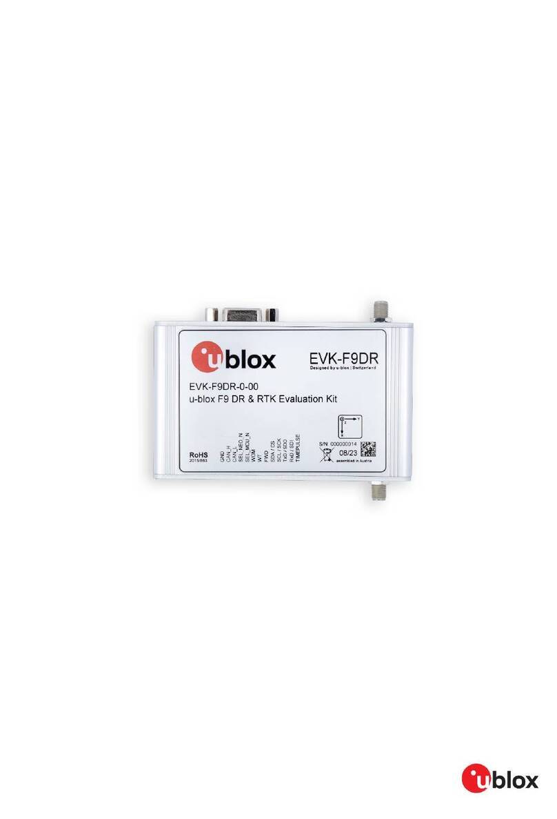 Ublox EVK-F9DR user guide