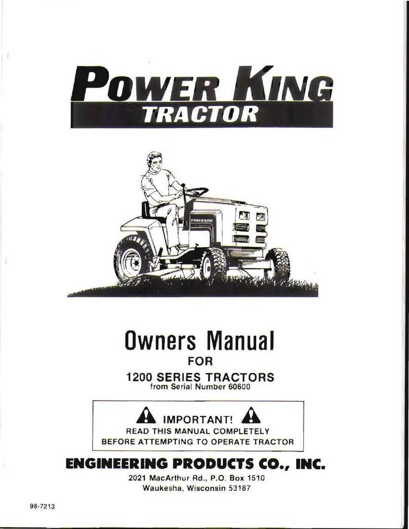 power King 1200 Series owner's manual