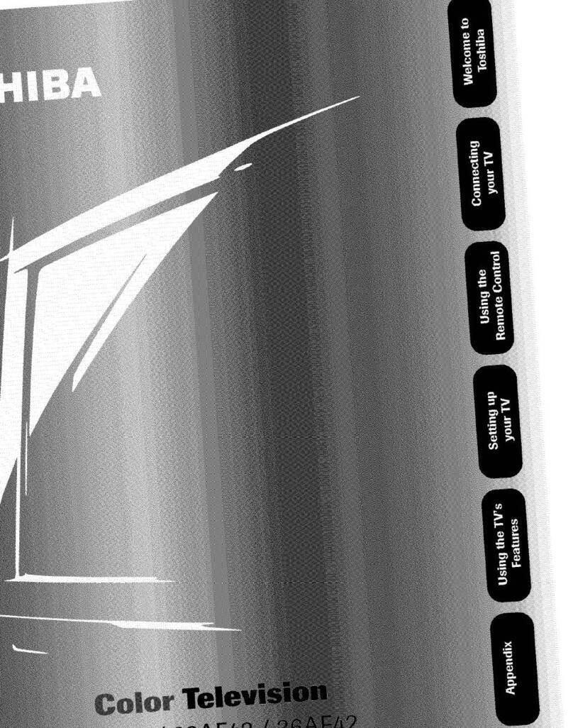 Toshiba 27AF42 User manual
