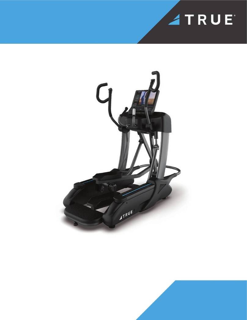 True SPECTRUM ELLIPTICAL XS1000 User manual