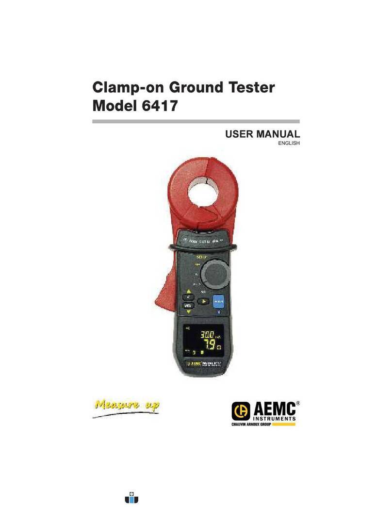AEMC 6417 User manual