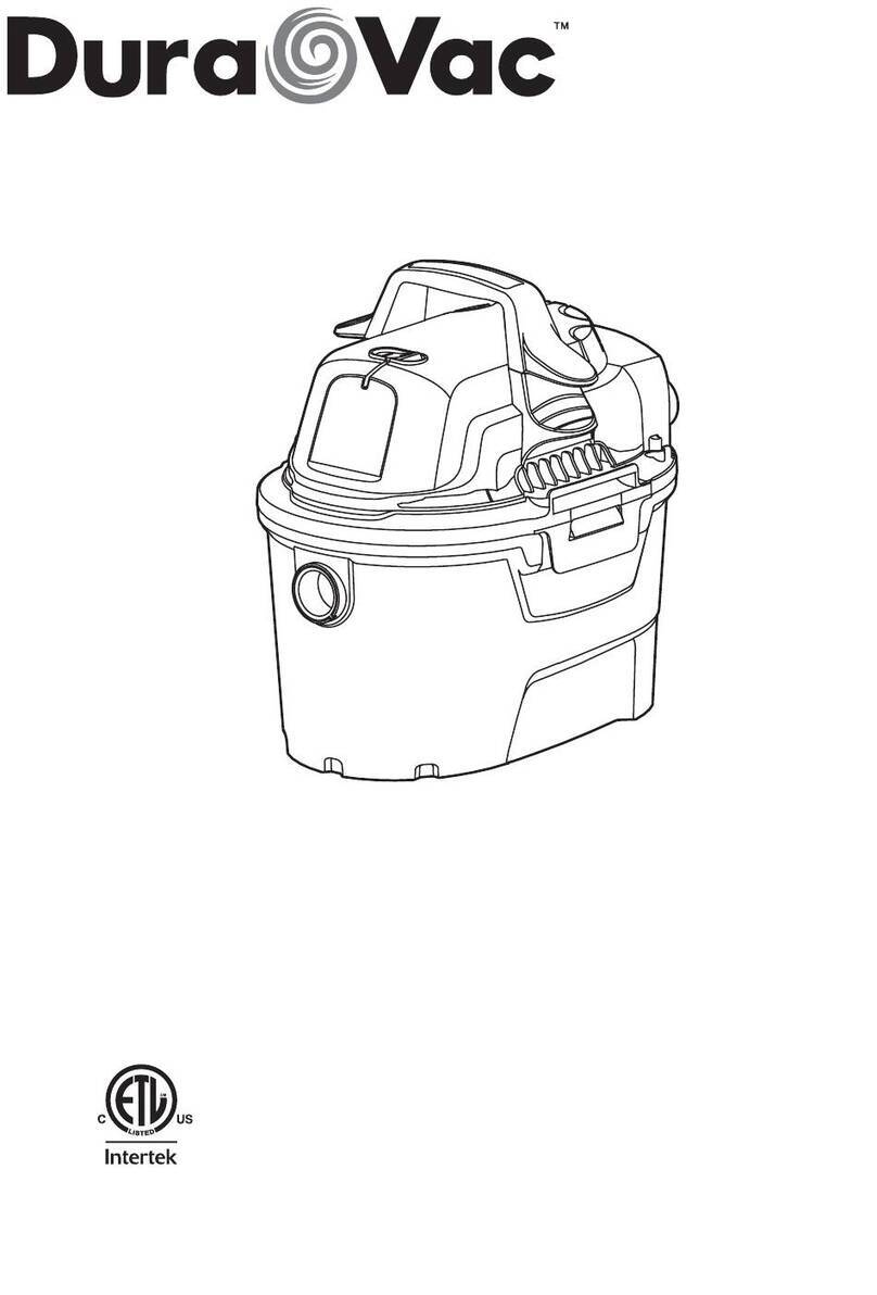 DURAVAC VHB305P 0401 User manual